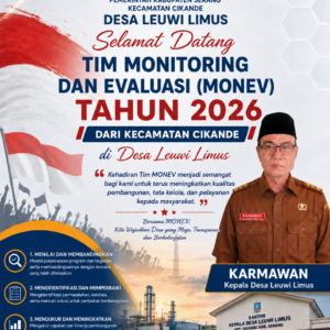 Pemerintah Desa Leuwi Limus Menerima Kunjungan Monitoring dan Evaluasi (Monev) dari Kecamatan Cikande