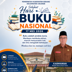 Selamat Memperingati Hari Buku Nasional 17 Mei 2026