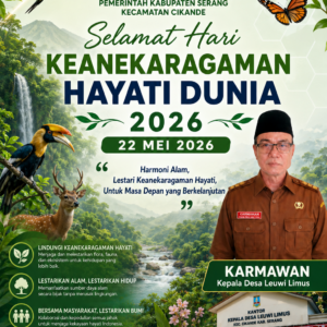 Selamat Hari Keanekaragaman Hayati Dunia 2026 🌏