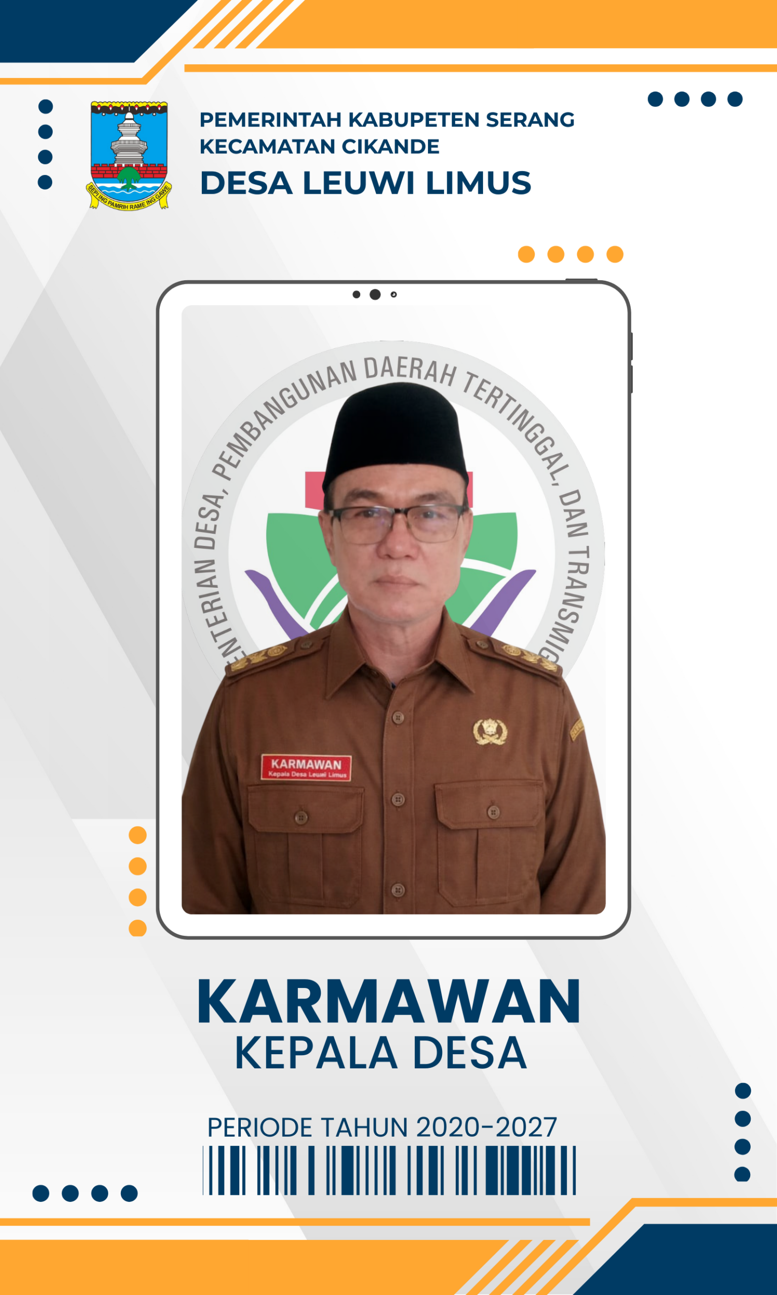 Kepala Desa depan